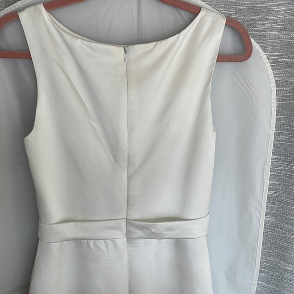 New! Elegant white satin gown - size Petite XS custom - Picture 5 of 9